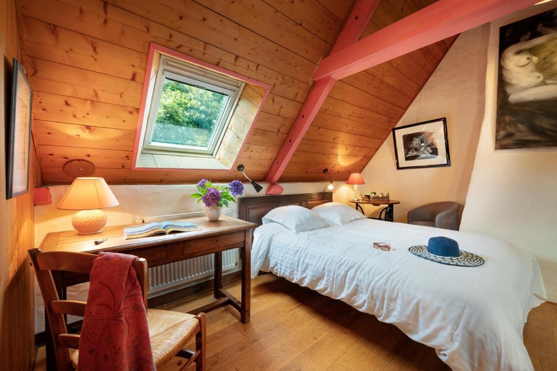 La Grange De Coatelan Hotell Plougonven Eksteriør bilde